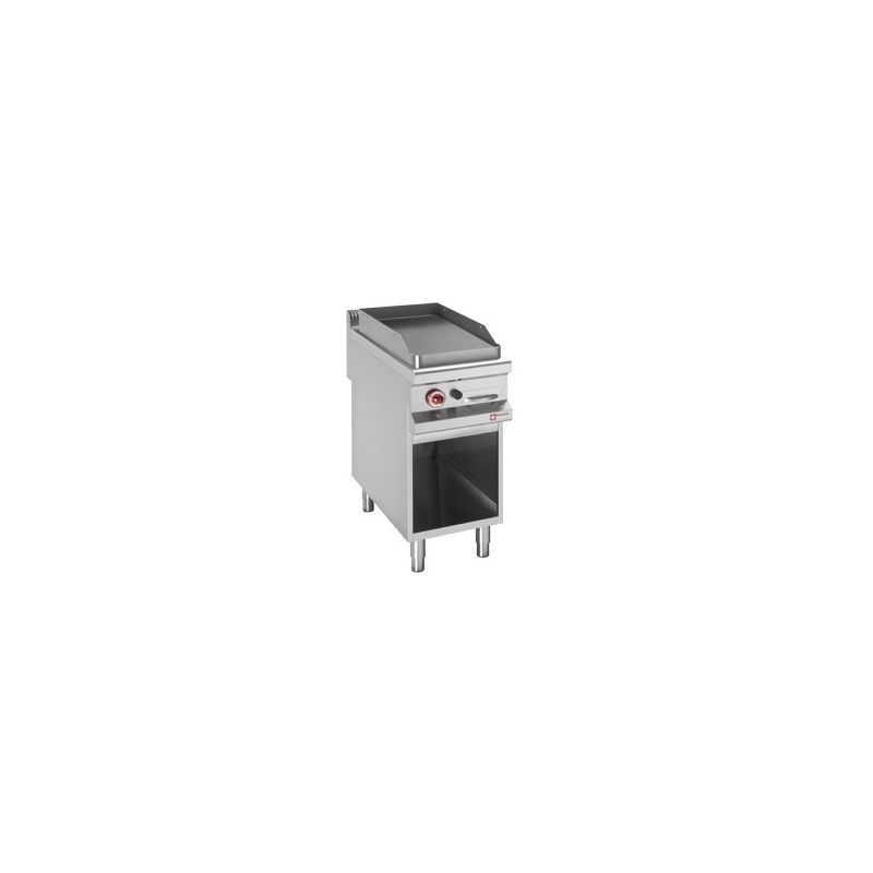 PLAQUE DE CUISSON GAZ LISSE SUR ARMOIRE OUVERTE PLAQUE DE CUISSON GAZ LISSE SUR ARMOIRE OUVERTE