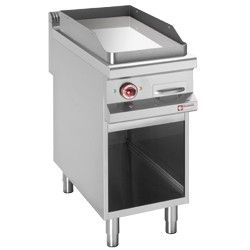 PLAQUE DE CUISSON ELECT. LISSE CHROME