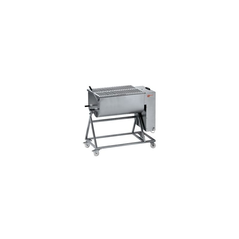 MELANGEUR A VIANDE,INOX,120KG,PIETEMENT/ROUE