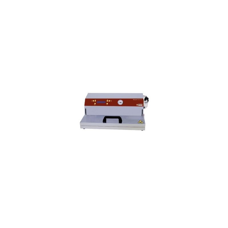 Sous videuse inox, pompe 32 l./min, soudure 430 mm (double soudure) Sous videuse inox, pompe 32 l./min, soudure 430 mm (double soudure)