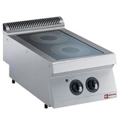 CUISINIERE ELECTRIQUE VITROCERAMIQUE 2 ZONES -TOP-