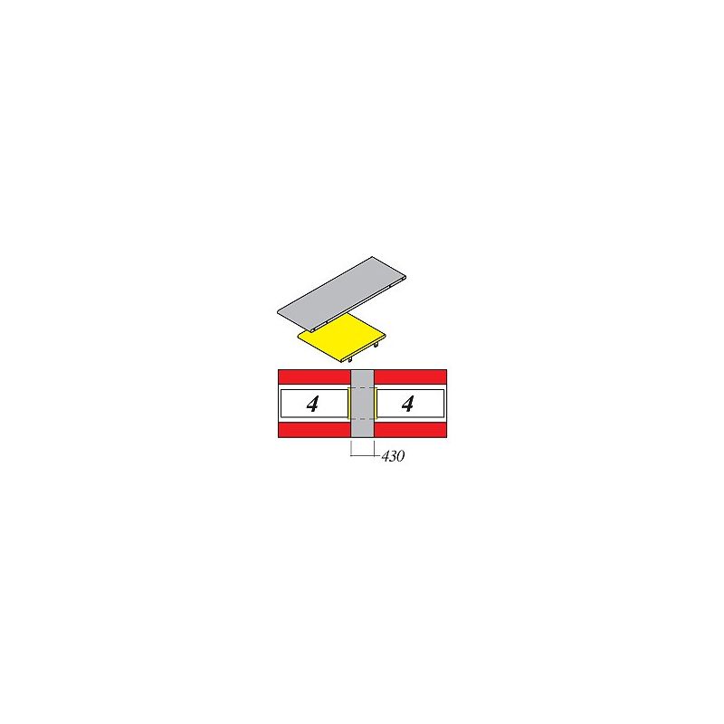 ELEMENT INTERMEDIAIRE POUR 4/4 ELEMENT INTERMEDIAIRE POUR 4/4