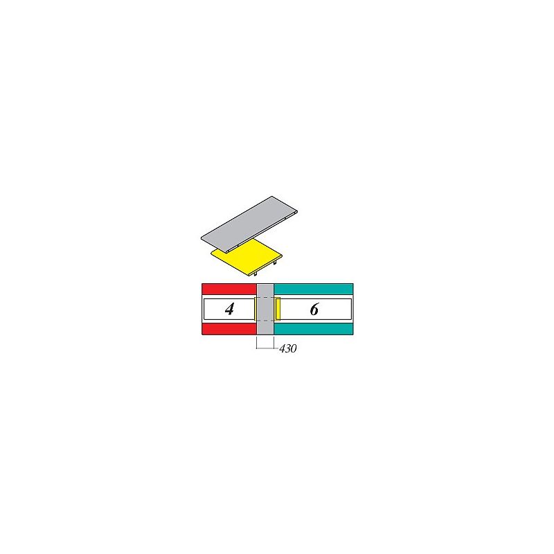 ELEMENT INTERMEDIAIRE POUR 4/6
