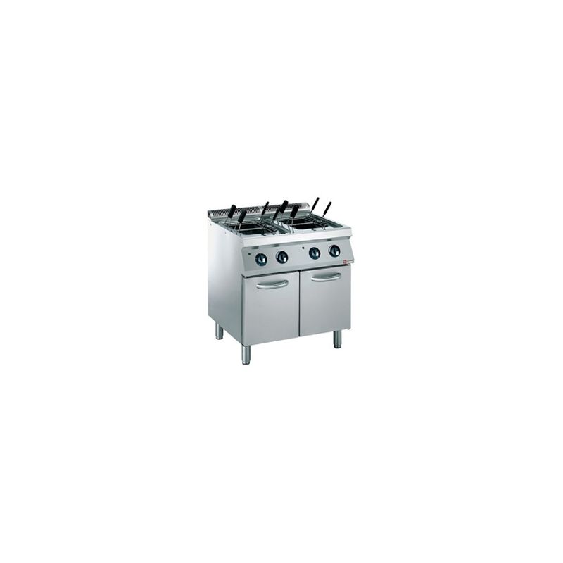 CUISEUR A PÂTES ÉLECTRIQUE 2x24,5 L SUR ARMOIRE SANS PANIER CUISEUR A PÂTES ÉLECTRIQUE 2x24,5 L SUR ARMOIRE SANS PANIER