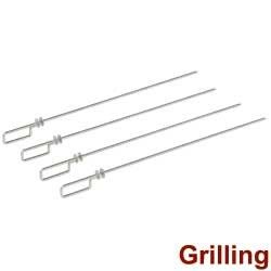 4 pics à brochettes "grandes"