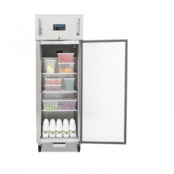 Réfrigérateur inox Polar 600 litres