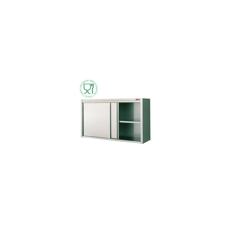 Armoire murale avec portes coulissantes / logo stainless steel worldwide agreed for alimentation