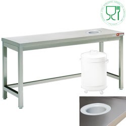 TABLE DE DEBARRASSAGE AVEC VIDE ORDURE + BA