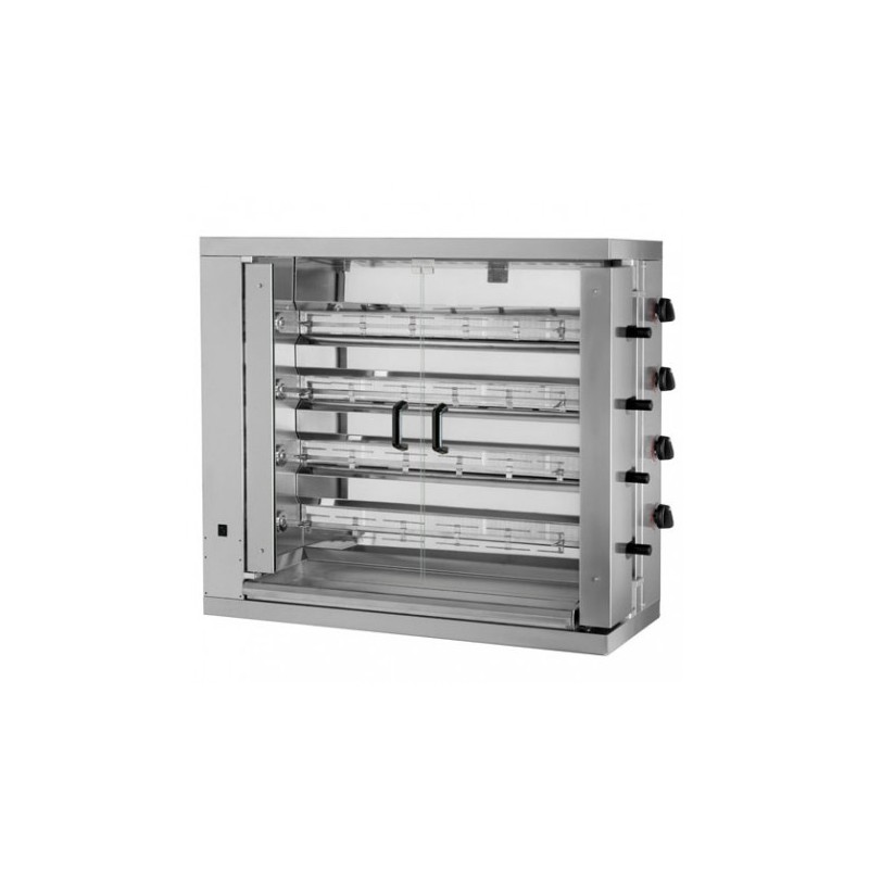 Rôtissoire électrique EE 4 broches 24 poulets MCM Rôtissoire électrique EE 4 broches 24 poulets MCM