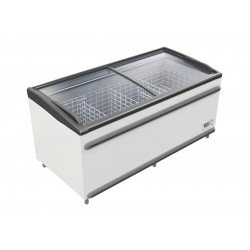 CONGELATEUR COFFRE COUVERCLES VITRES COULISSANTS PLATS