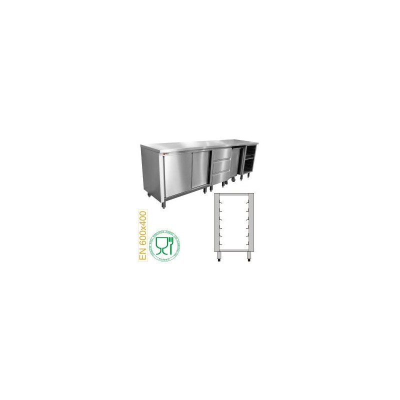 Module pâtisserie 6 niveaux plateau 600x400 Module pâtisserie 6 niveaux plateau 600x400