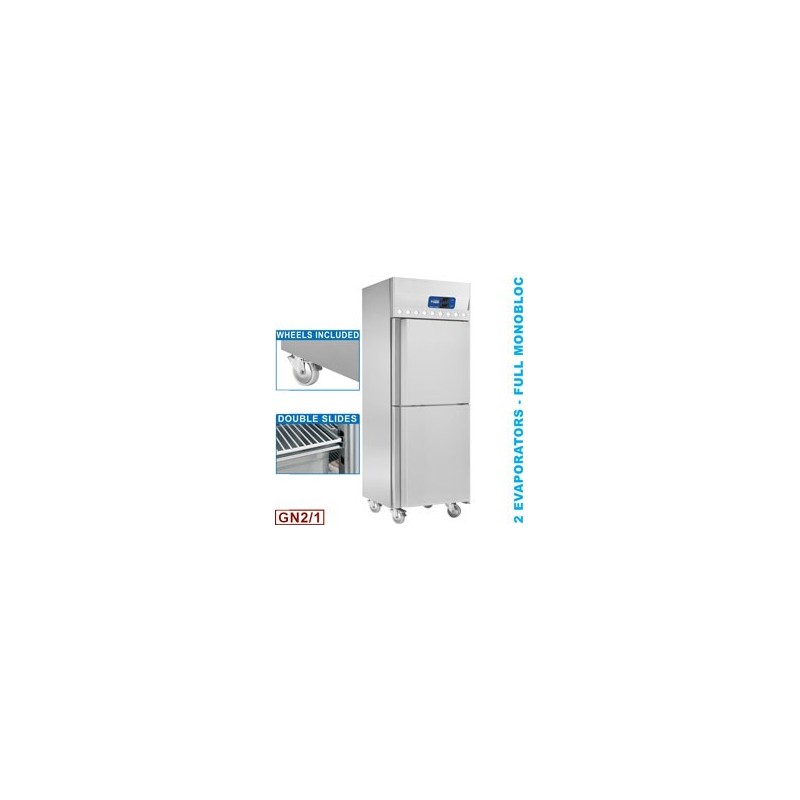 ARMOIRE FRIGORIFIQUE + CONGÉLATION 700 L GN2/1 ARMOIRE FRIGORIFIQUE + CONGÉLATION 700 L GN2/1