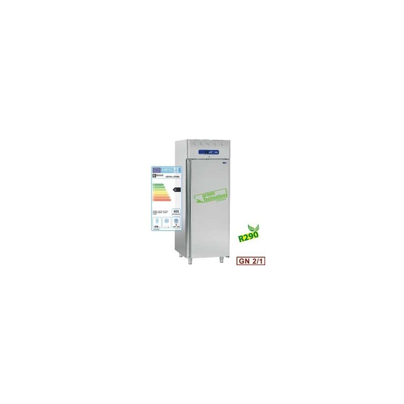 Armoire frigorifique 700 litres ventilée, 1 porte GN 2/1