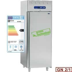 Armoire de congélation 700 litres ventilée, 1 porte GN 2/1