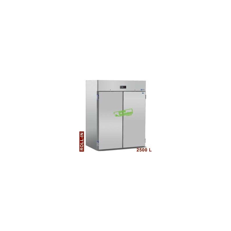 Armoire frigorifique 2500 litres ventilé, pour 2 chariots GN 2/1, 2 portes Armoire frigorifique 2500 litres ventilé, pour 2 chariots GN 2/1, 2 portes