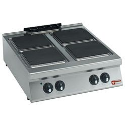 CUISINIÈRE 4 PLAQUES ÉLECTRIQUES -TOP-