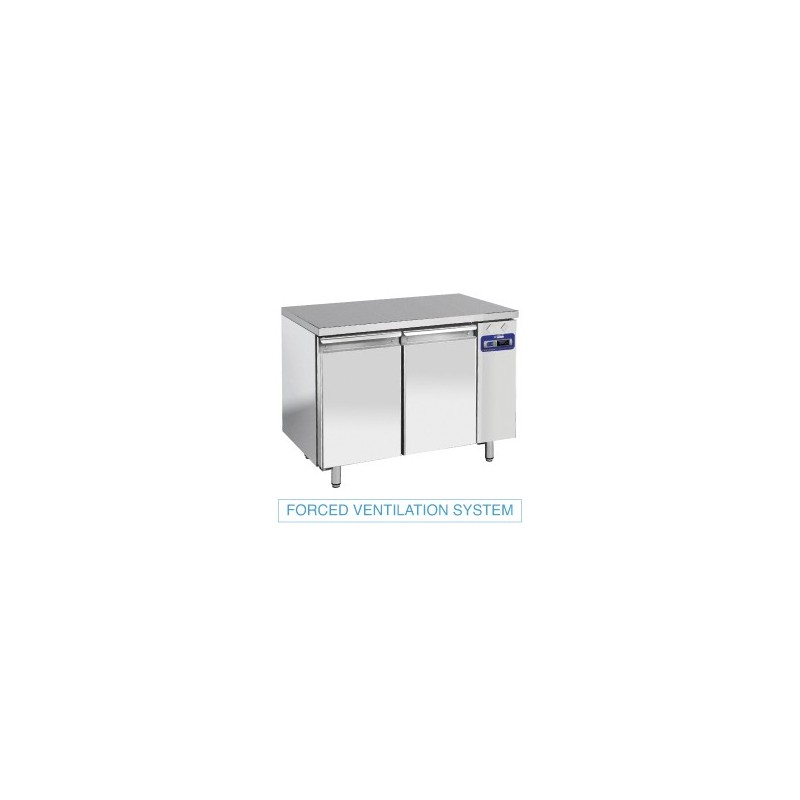 TABLE FRIGO. VENT. 2 PT.GN1/1 (SANS GROUPE) TABLE FRIGO. VENT. 2 PT.GN1/1 (SANS GROUPE)