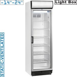Vitrine à Température Négative avec Caisson Lumineux - 380L