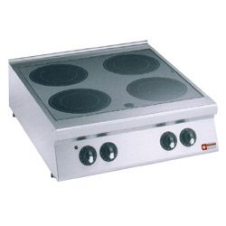 CUISINIÈRE ÉLECTRIQUE 4 FOYERS INDUCTION TOP