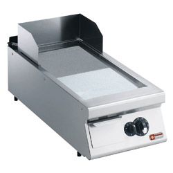 PLAQUE DE CUISSON GAZ, LISSE, CHROME -TOP-