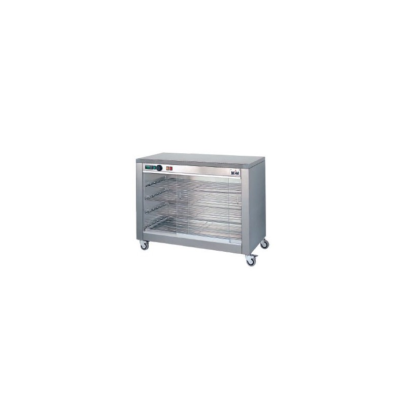Vitrine Chauffante Électrique MCM VC-4E pour Rôtissoires à Poulets Vitrine Chauffante Électrique MCM VC-4E pour Rôtissoires à Poulets