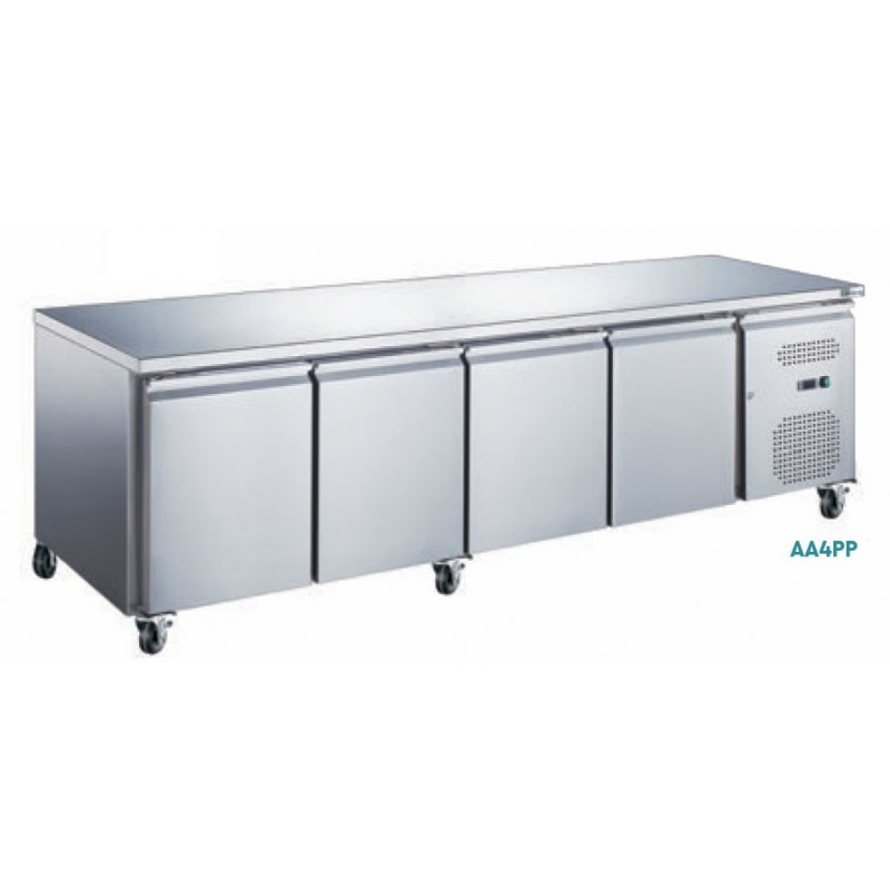 TABLES RÉFRIGÉRÉES gn 1/1 sans dosseret évaporateur traité (AA4PP) TABLES RÉFRIGÉRÉES gn 1/1 sans dosseret évaporateur traité (AA4PP)