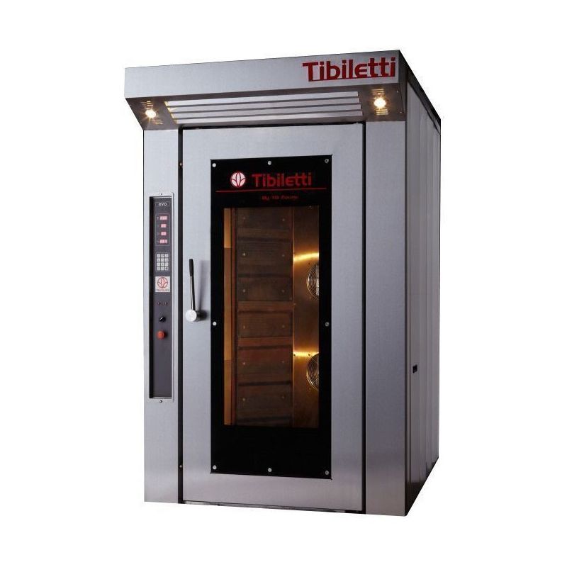 Four de boulangerie TIBILETTI à chariot rotatif avec Oura temporisé