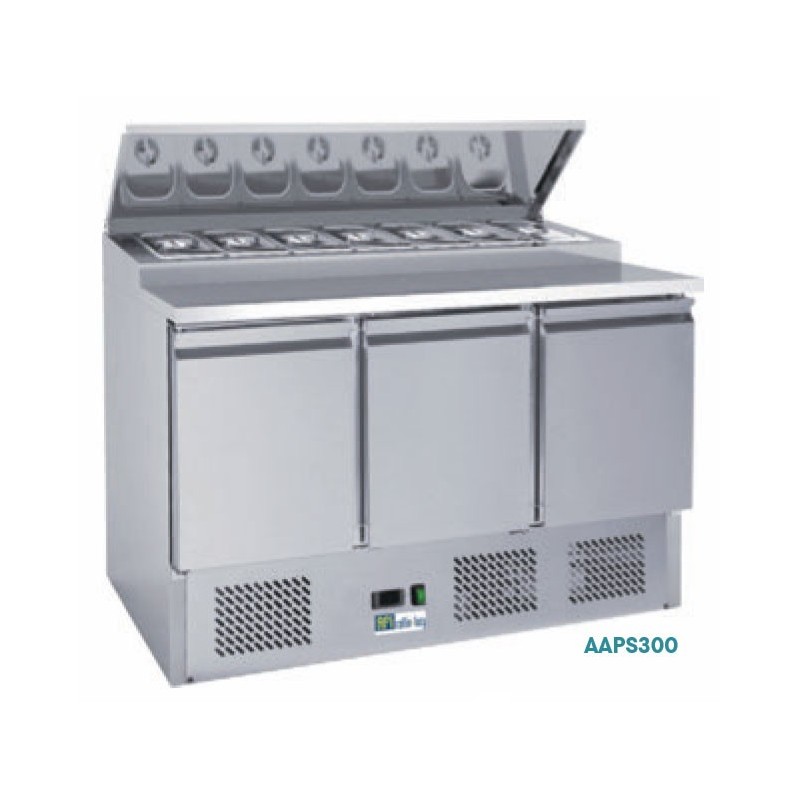 SALADETTES série star avec portes extérieurs et intérieurs inox (AAPS300) SALADETTES série star avec portes extérieurs et intérieurs inox (AAPS300)