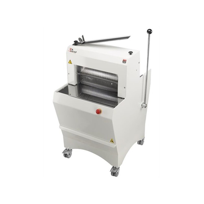 Trancheuse pain sur roulettes Semi-auto Lame Acier Duro 450 Trancheuse pain sur roulettes Semi-auto Lame Acier Duro 450