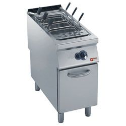 CUISEUR A PÂTES GAZ 1 CUVE GN1/1 + MEUBLE (BOILER)