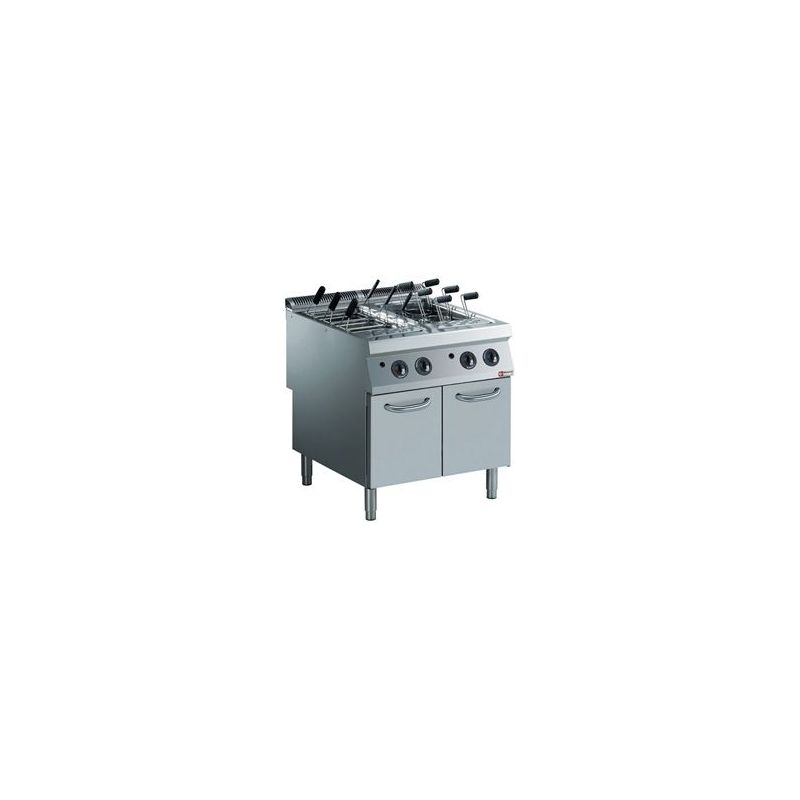CUISEUR A PÂTES GAZ 2 CUVES GN1/1 SUR MEUBLE CUISEUR A PÂTES GAZ 2 CUVES GN1/1 SUR MEUBLE