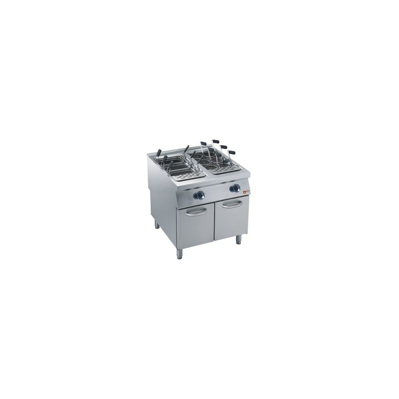 CUISEUR A PÂTES GAZ 2 CUVES GN1/1 + MEUBLE (BOILER) CUISEUR A PÂTES GAZ 2 CUVES GN1/1 + MEUBLE (BOILER)