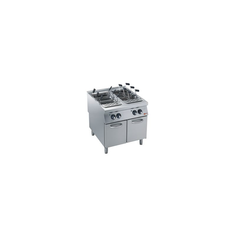 CUISEUR A PÂTES ÉLECTRIQUE 2 CUVES GN1/1 + MEUBLE (BOILER) CUISEUR A PÂTES ÉLECTRIQUE 2 CUVES GN1/1 + MEUBLE (BOILER)