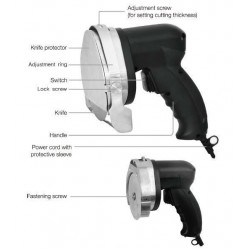 Couteau à kebab électrique KS100E