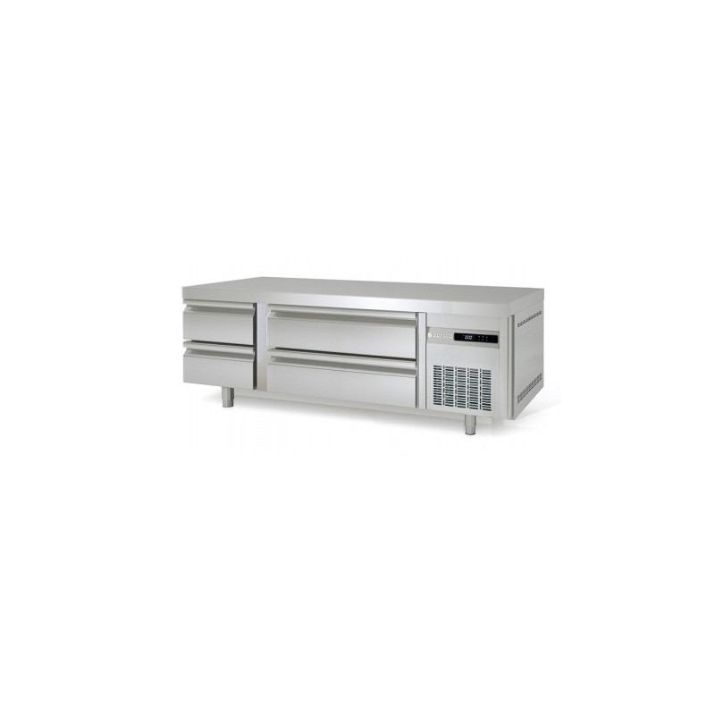 Meuble soubassement GN2/1 + GN1/1 Hauteur 600 Meuble soubassement GN2/1 + GN1/1 Hauteur 600