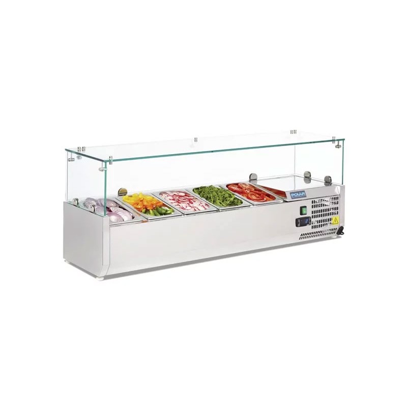 Vitrine réfrigérée Polar GN 1/4 Vitrine réfrigérée Polar GN 1/4