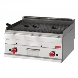 Grill pierre de lave au Gaz - 700mm