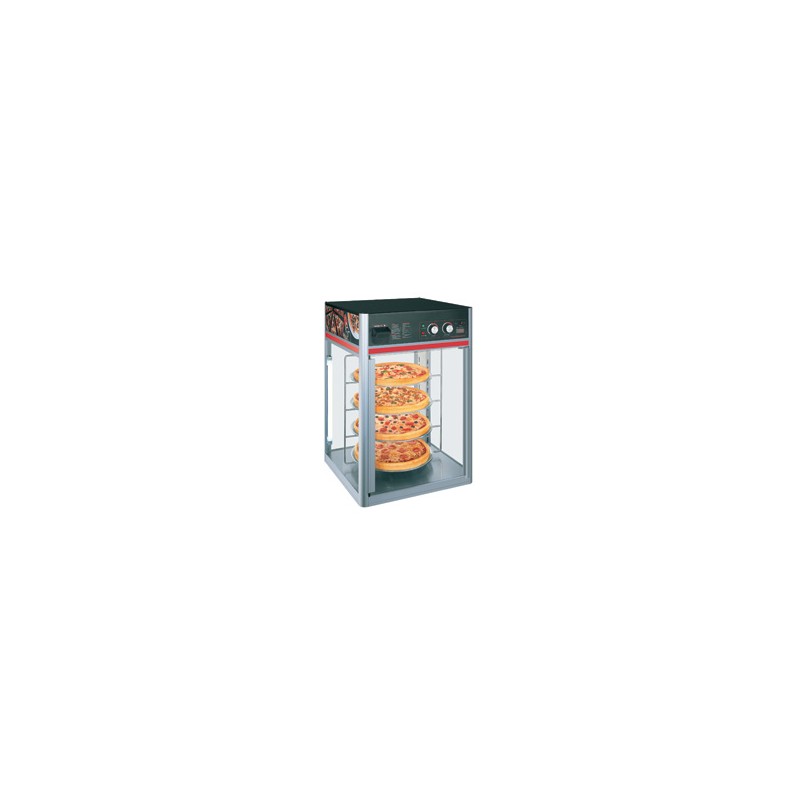 Vitrine Chauffante à Poser avec 4 Grilles Rotatives pour Pizza - Diamond Europe DSDT-2 Vitrine Chauffante à Poser avec 4 Grilles Rotatives pour Pizza - Diamond Europe DSDT-2
