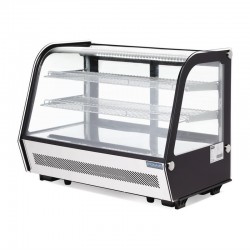 Vitrine Réfrigérée à Poser Incurvée 160 L