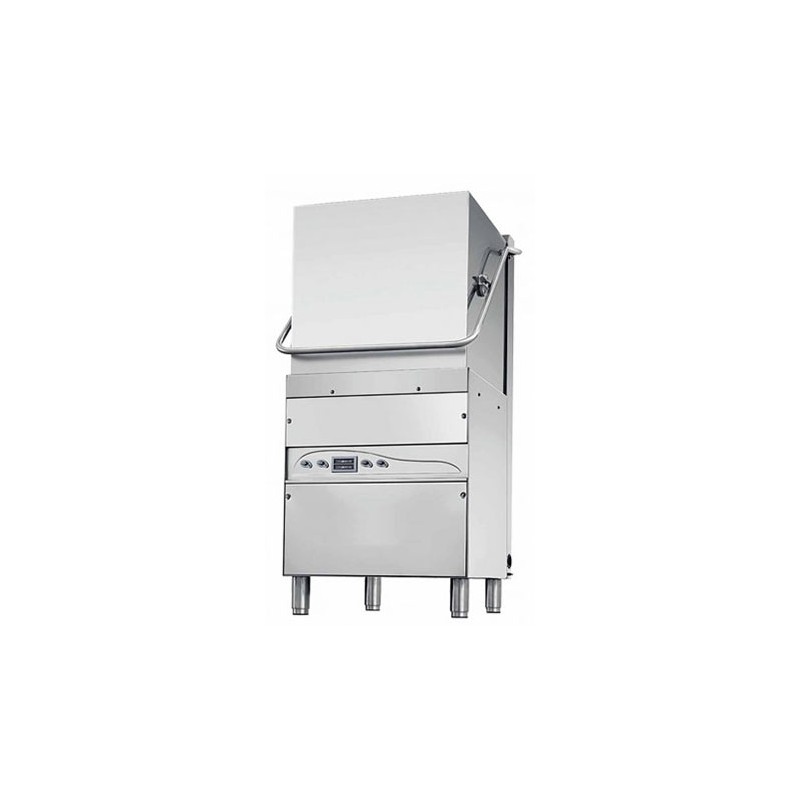 Lave-vaisselle à capot 50X50 - inox AISI 304 - Sans adoucisseur - Monophasé 230 V (LVSH800)