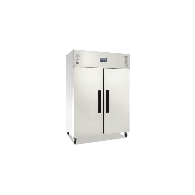 Armoire réfrigérée positive GN double porte Polar 1200L, matériel horeca