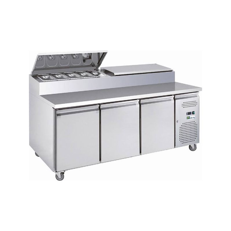 MEUBLES DE PRÉPARATIONS série star extérieurs et intérieurs inox évaporateur traité (AAS38PP)