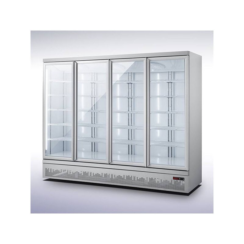 RÉFRIGÉRATEUR 4 PORTES EN VERRE RÉFRIGÉRATEUR 4 PORTES EN VERRE
