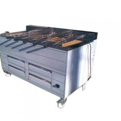 Barbecue portugais 5 grilles rotatives rod1200