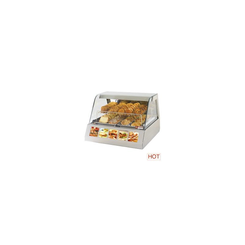 Vitrine chauffante ventilée 2x GN 1/1 Vitrine chauffante ventilée 2x GN 1/1