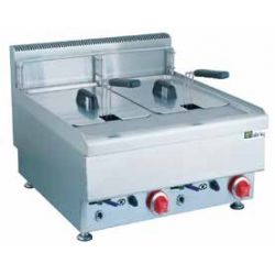 Friteuse électrique à poser 12.5 L double - 650 (JUS-TEF-2)