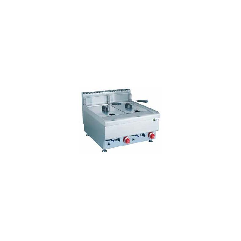 Friteuse électrique à poser 12.5 L double - 650 (JUS-TEF-2)