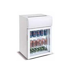 Réfrigérateur mini portes en verre