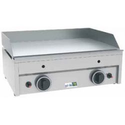 Grill électrique plaque lisse 2 Zones de Cuisson-Gaz (GR600A)