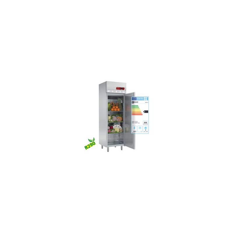 Armoire frigorifique ventilée, 400 litres, 1 porte Armoire frigorifique ventilée, 400 litres, 1 porte